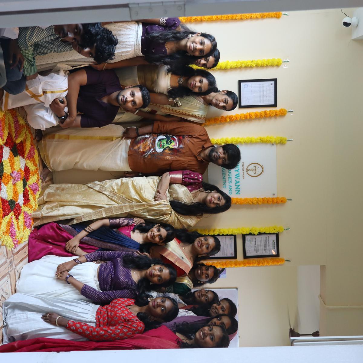 Hospital administration students celebrating Onam 2026, Treneywann, Kochi - photo 106