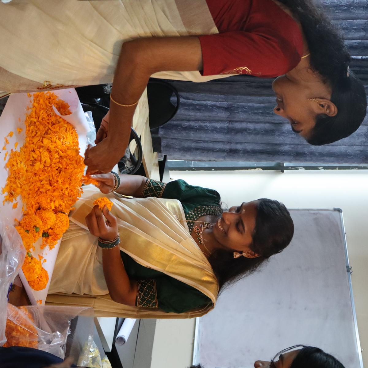 Hospital administration students celebrating Onam 2026, Treneywann, Kochi - photo 2