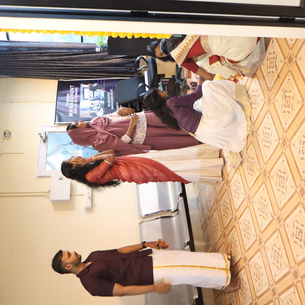 Hospital administration batch celebrating Onam at Treneywann, Vyttila, Kochi 2026 - photo 22