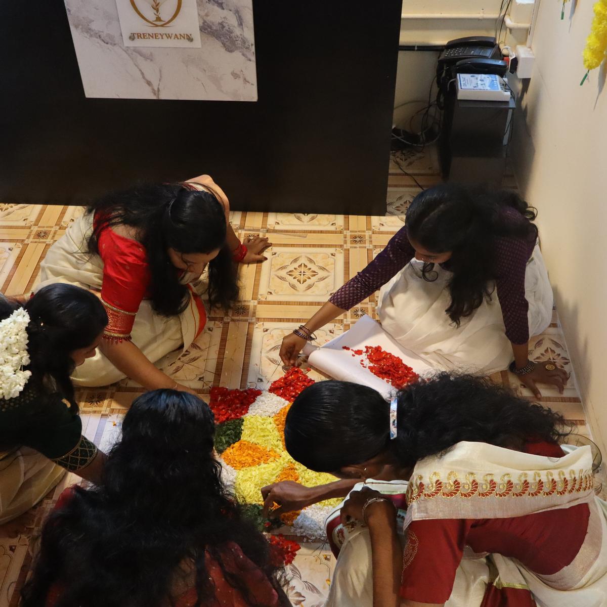 Students and faculty at TMS Onam 2026, Creative Tower, Vyttila, Kochi - photo 28