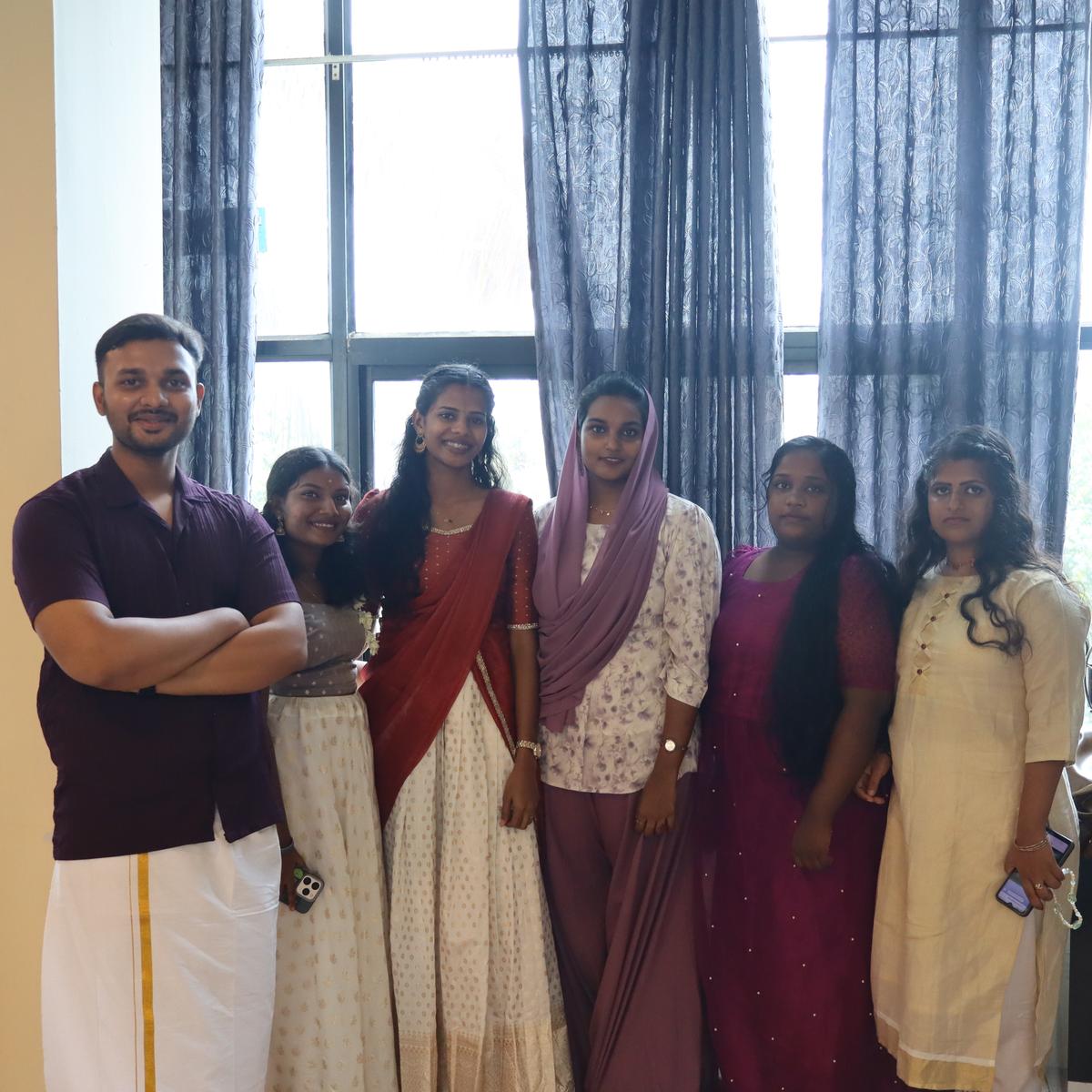 Hospital administration batch celebrating Onam at Treneywann, Vyttila, Kochi 2026 - photo 70