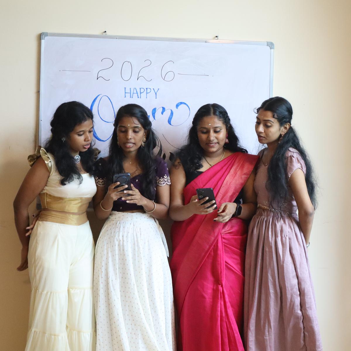 Hospital administration students celebrating Onam 2026, Treneywann, Kochi - photo 98