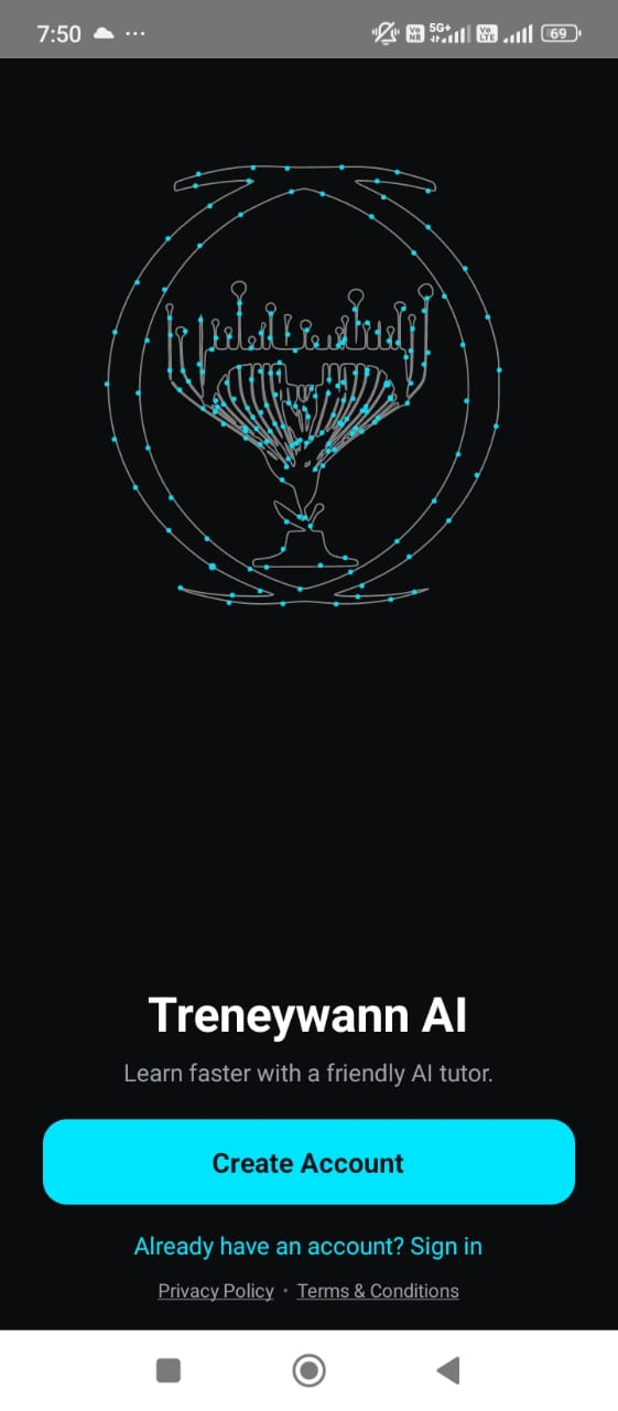 TreneyWann AI app screenshot